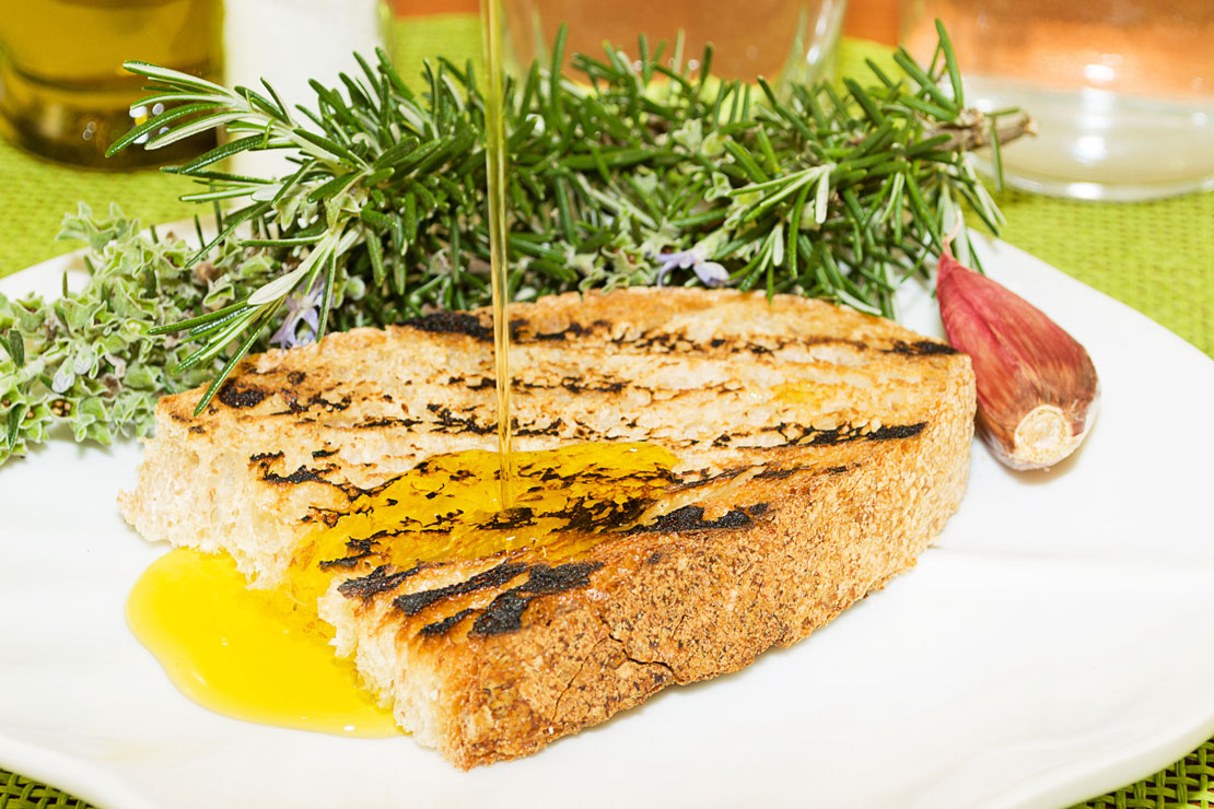 Ricetta bruschetta aglio e olio